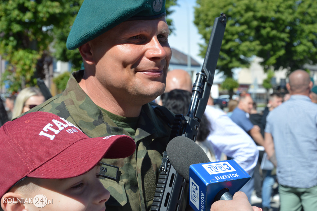Przysięga wojskowa w Kolnie