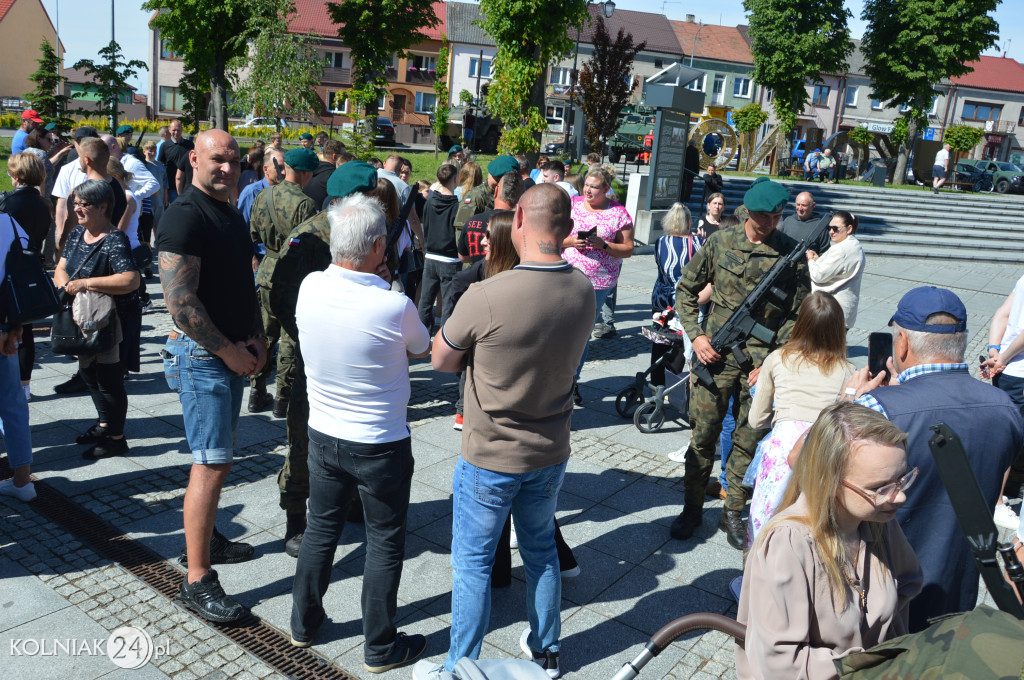 Przysięga wojskowa w Kolnie