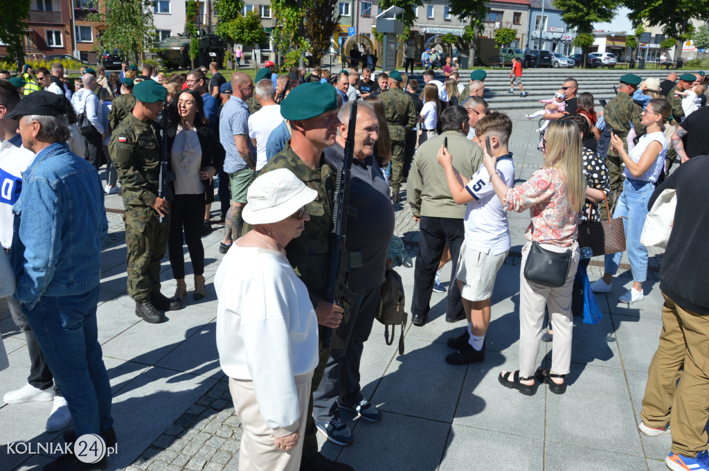 Przysięga wojskowa w Kolnie