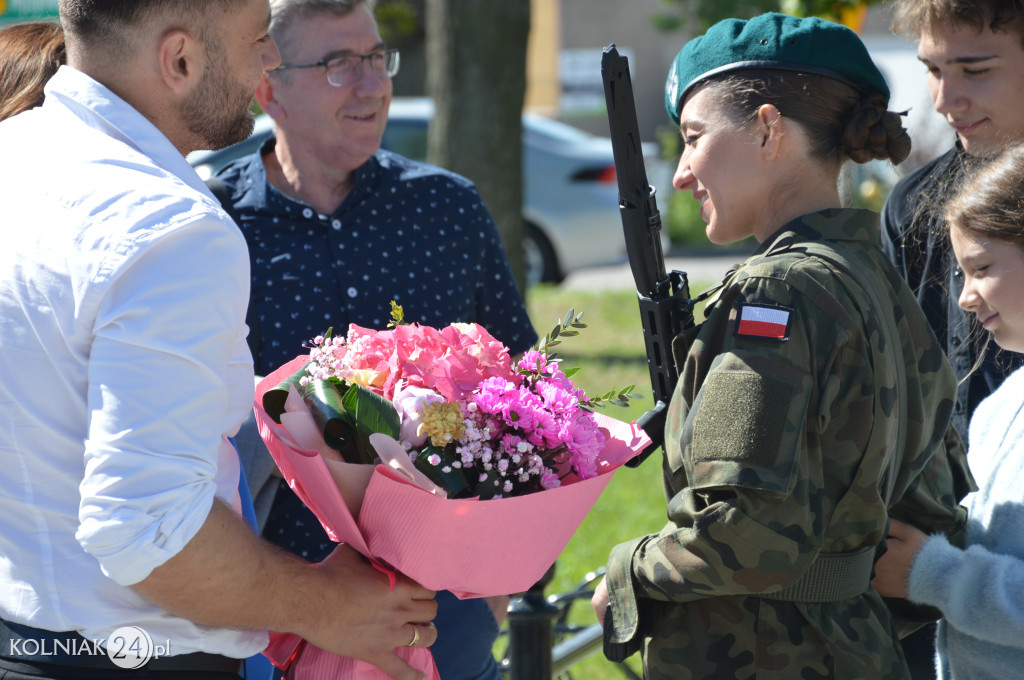 Przysięga wojskowa w Kolnie