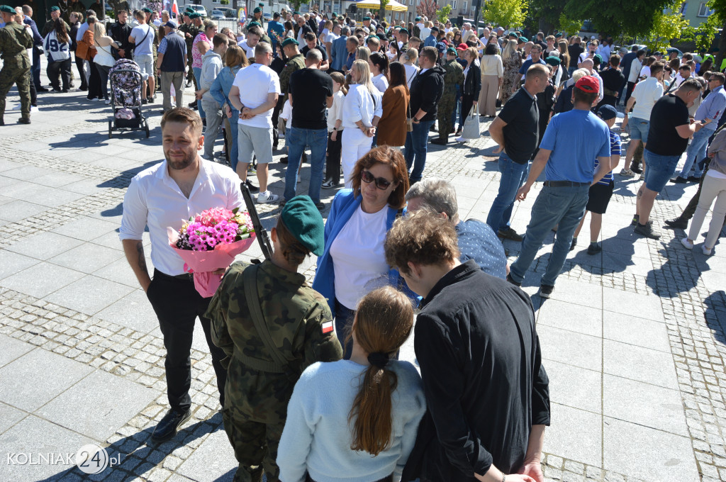 Przysięga wojskowa w Kolnie
