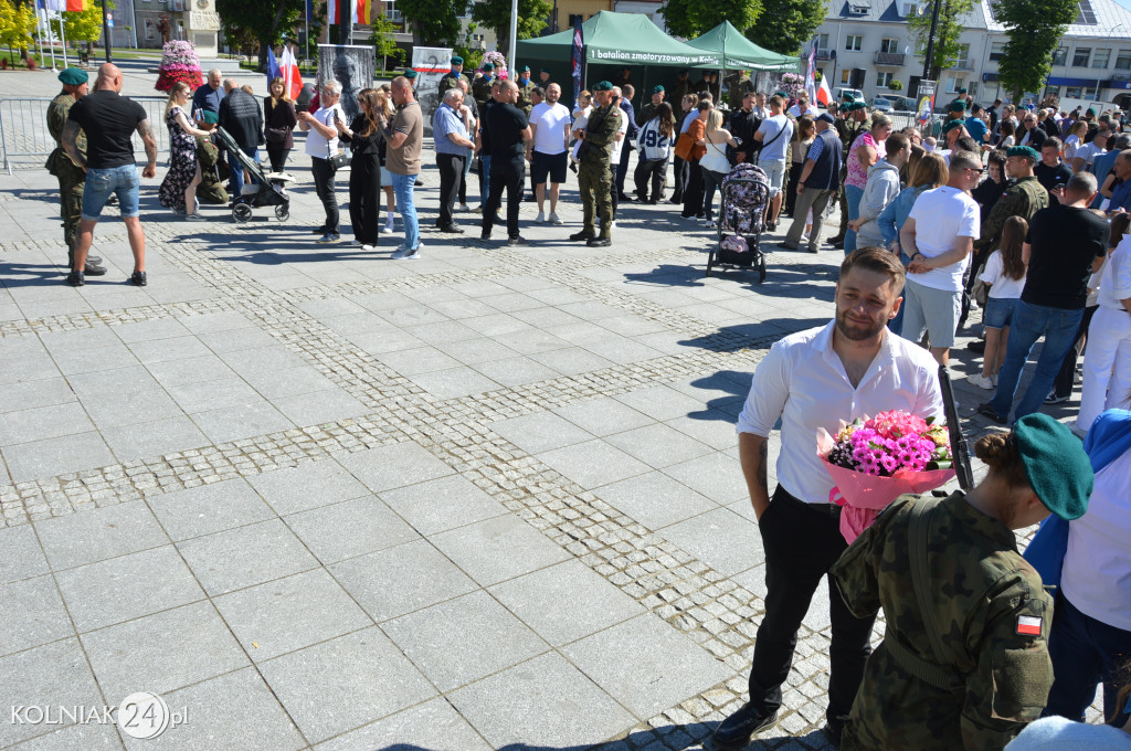 Przysięga wojskowa w Kolnie