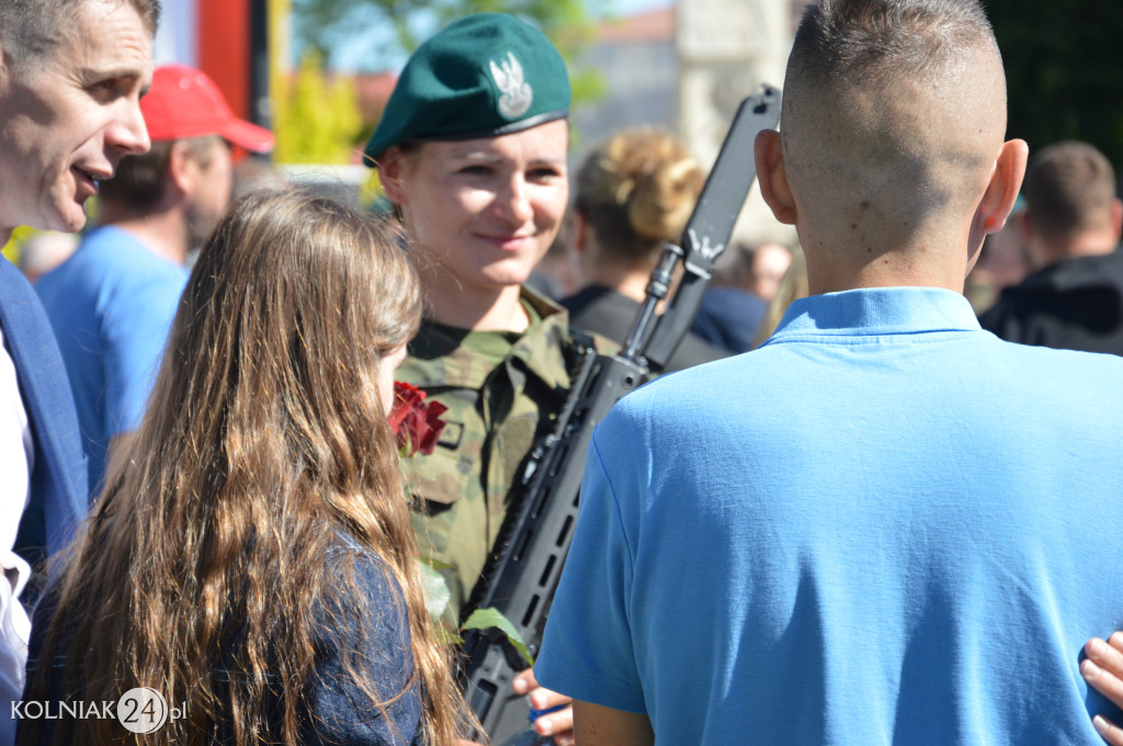 Przysięga wojskowa w Kolnie