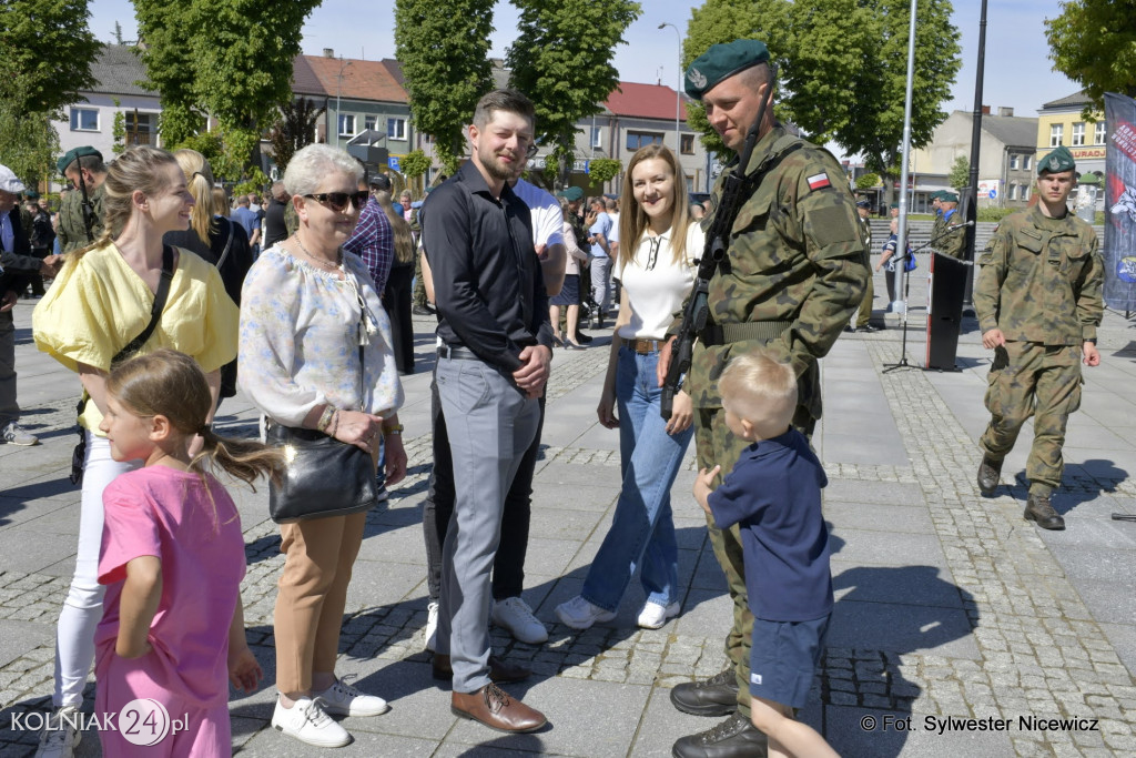 Przysięga w obiektywie S. Nicewicza