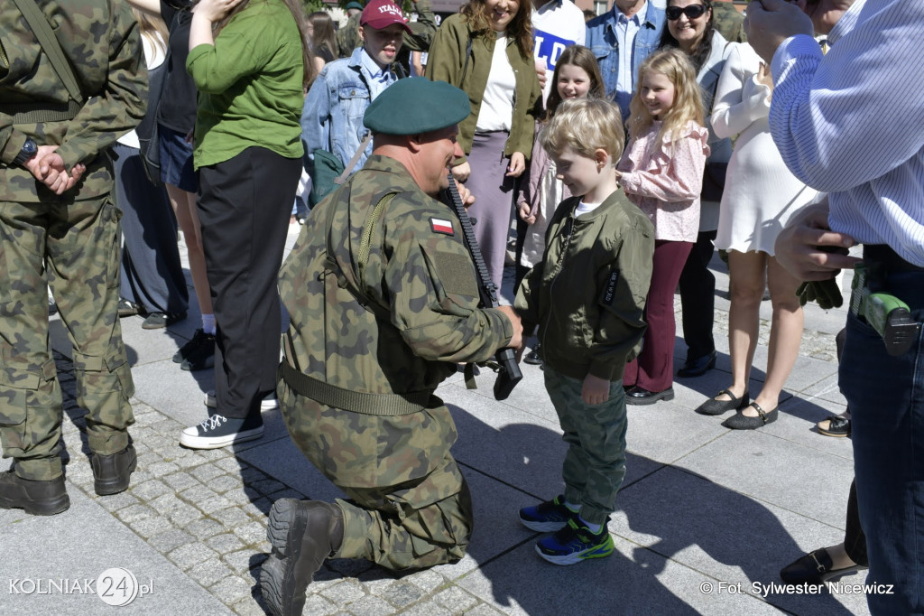 Przysięga w obiektywie S. Nicewicza