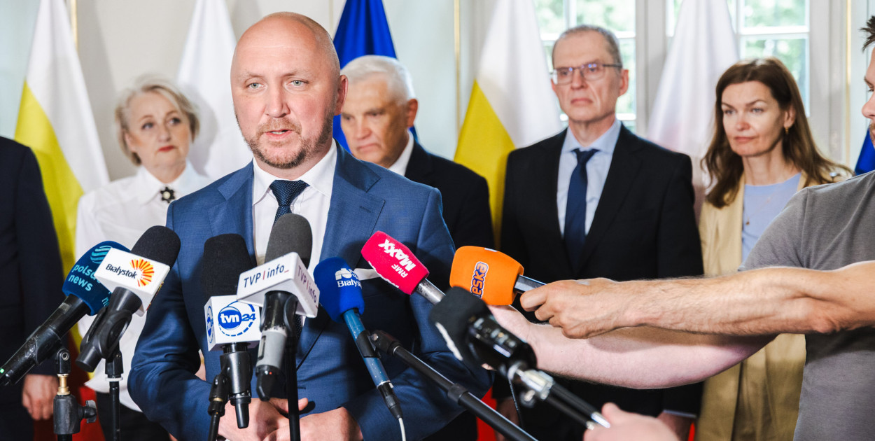 Odznaka Honorowa Województwa Podlaskiego dla Andrzeja Poczobuta