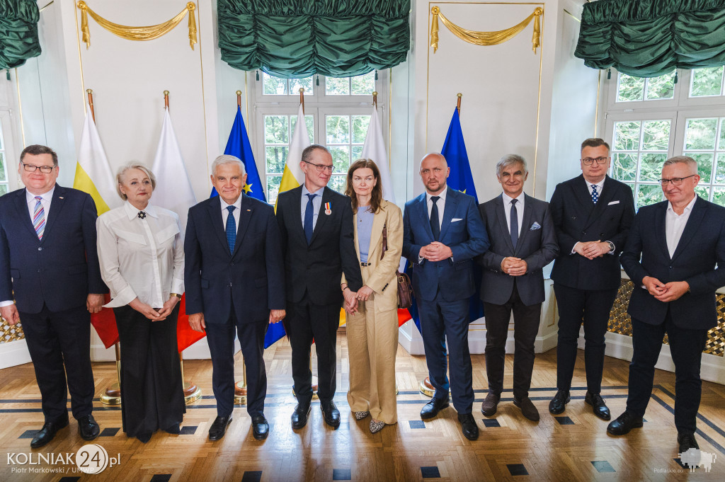 Odznaka Honorowa Województwa Podlaskiego dla Andrzeja Poczobuta