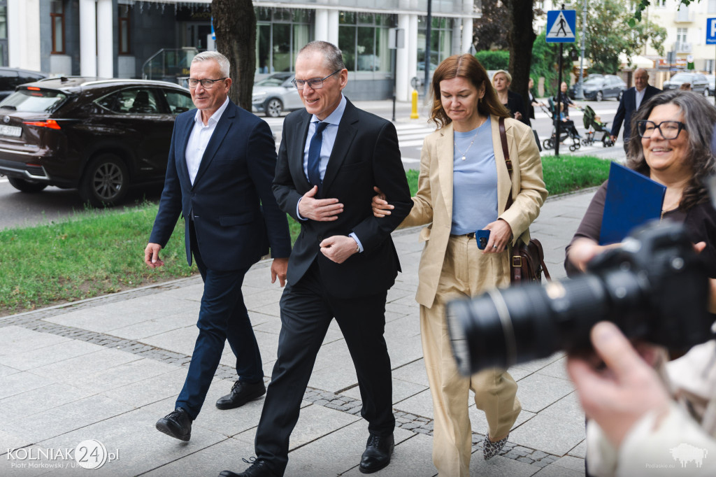 Odznaka Honorowa Województwa Podlaskiego dla Andrzeja Poczobuta