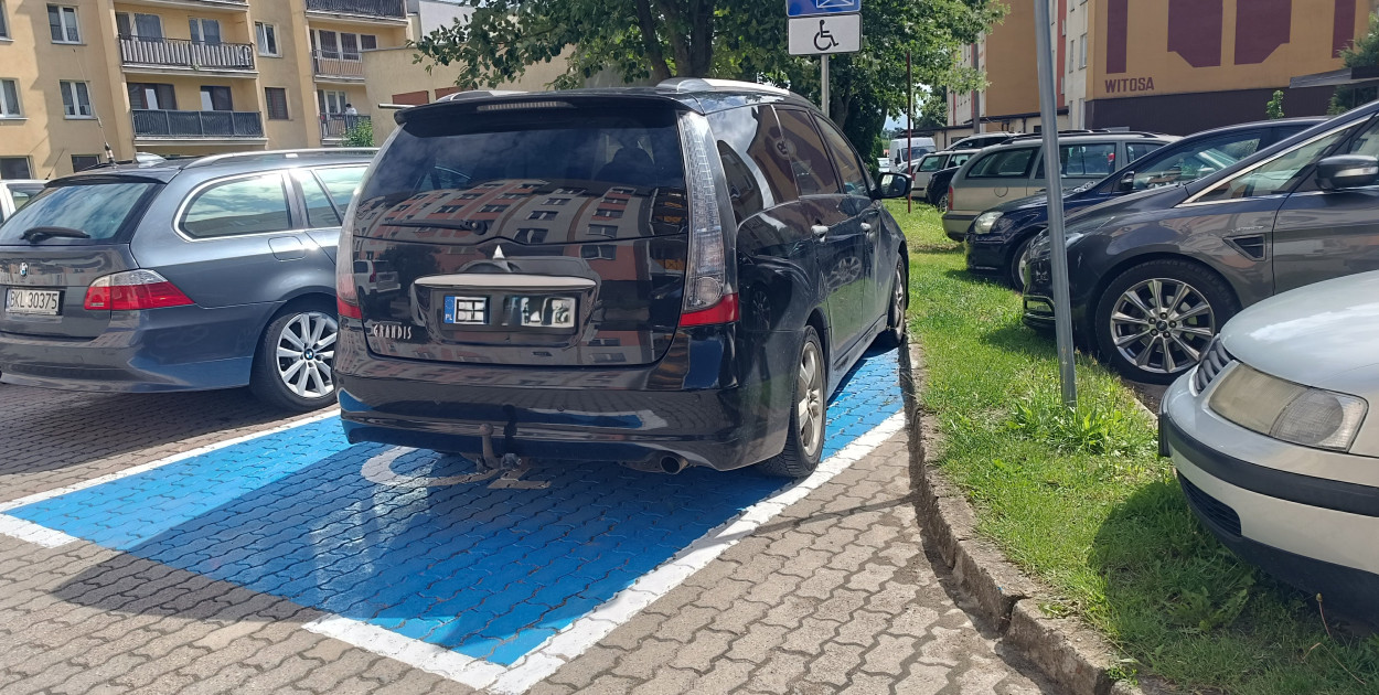 Parking na kolneńskim osiedlu