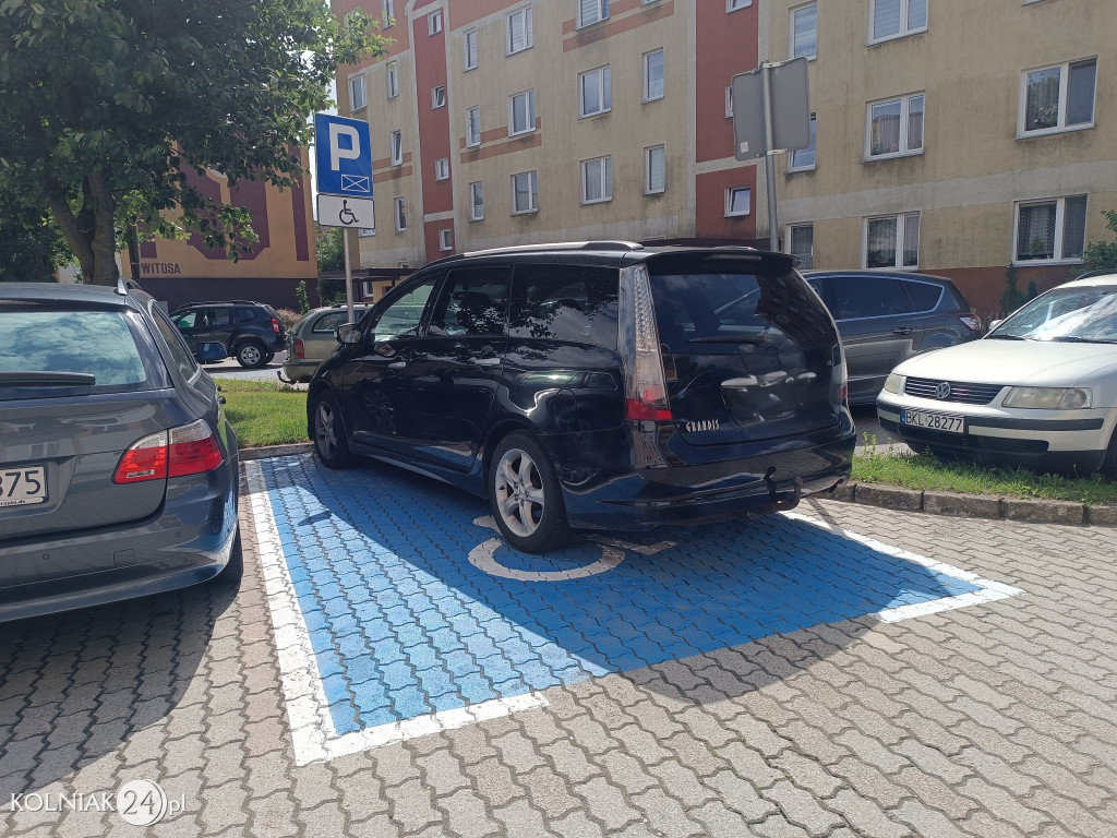 Parking na kolneńskim osiedlu