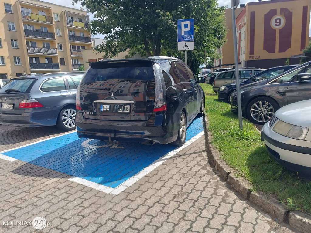 Parking na kolneńskim osiedlu
