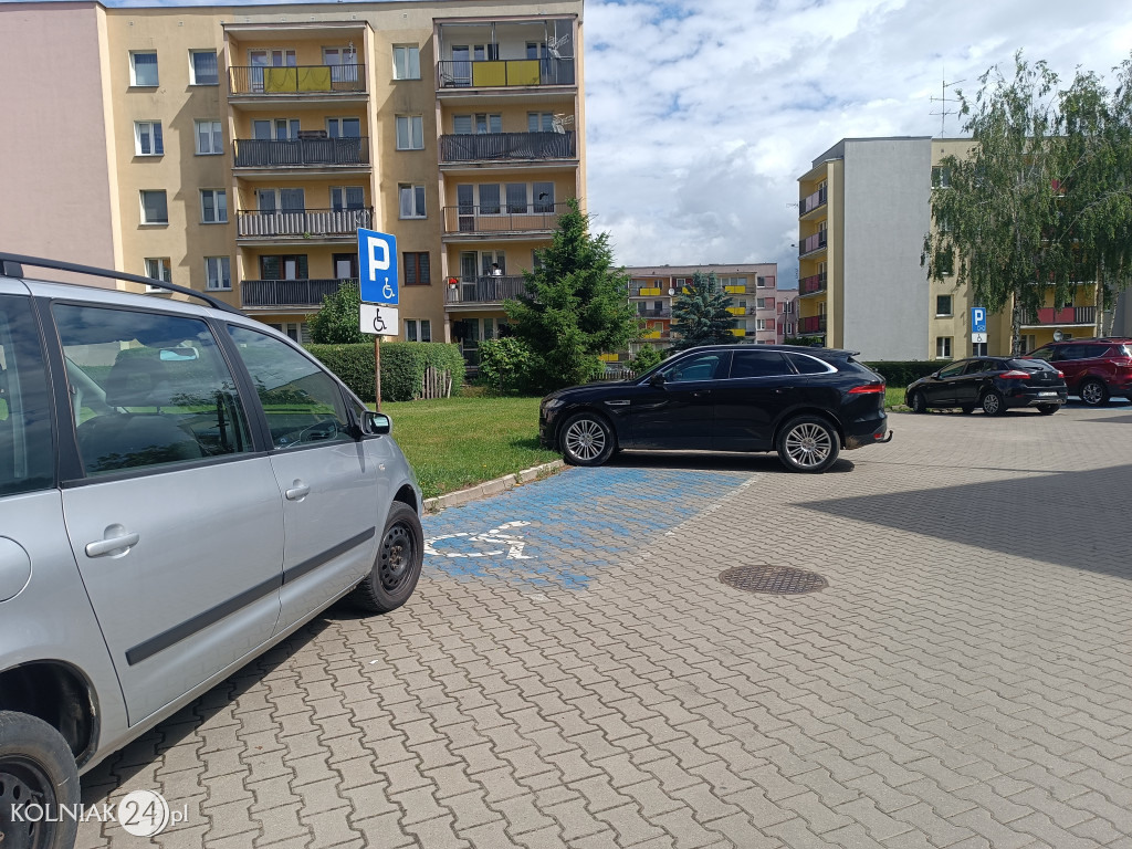 Parking na kolneńskim osiedlu