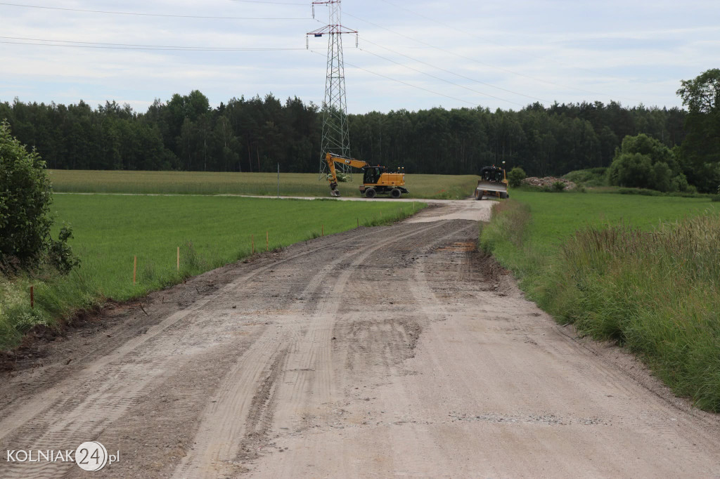 Inwestycje drogowe w Gminie Kolno