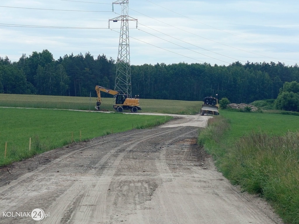 Inwestycje drogowe w Gminie Kolno