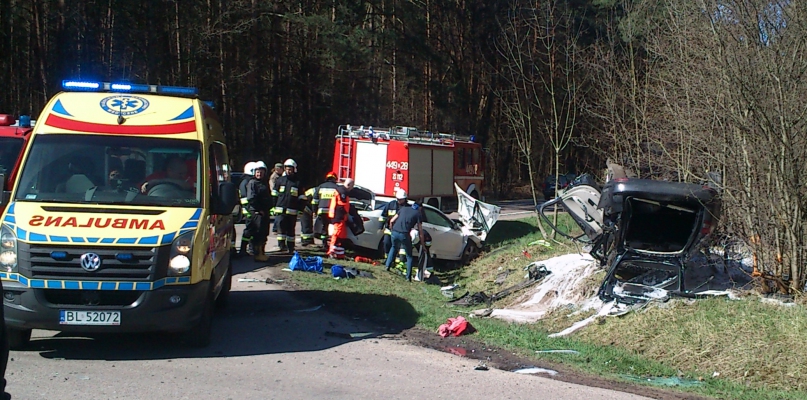 Pechowa sobota. Dwa groźne wypadki