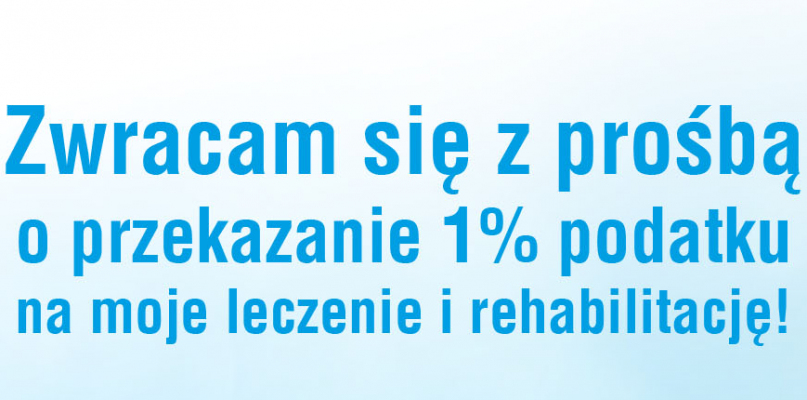 Pomóż Konradowi. Oddaj 1 procent podatku