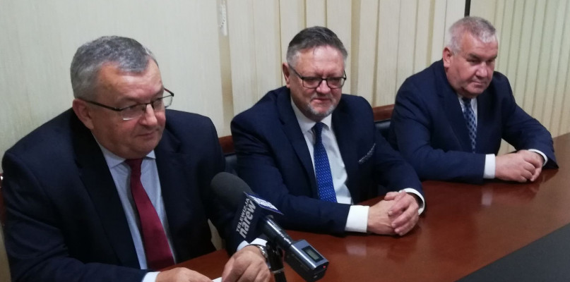 Konferencja prasowa odbyła się 2 października 2019 roku w Urzędzie Miasta Kolno