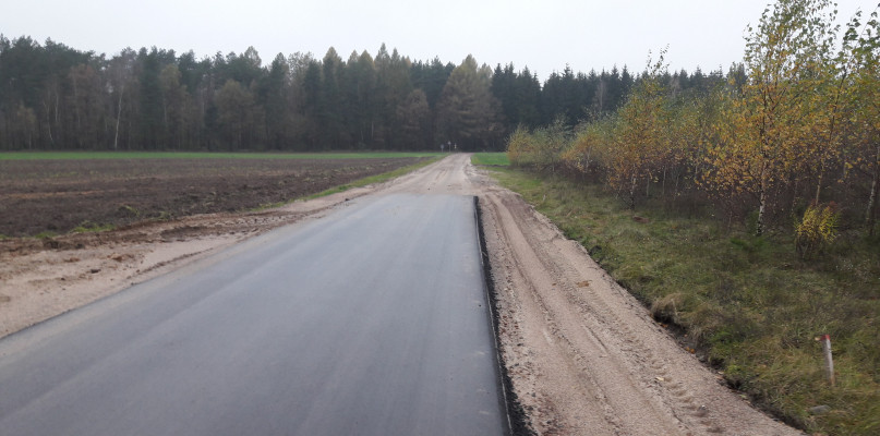 Dofinansowanie na remonty dróg. Przetarg na przebudowę drogi  Lachowo - Kossaki og