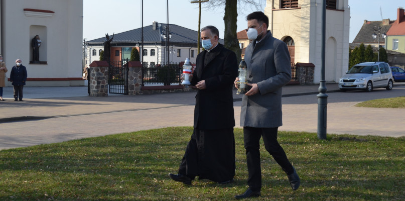 Na zdjęciu dziekan Stanisław Uradziński oraz wicewojewoda Marcin Sekściński