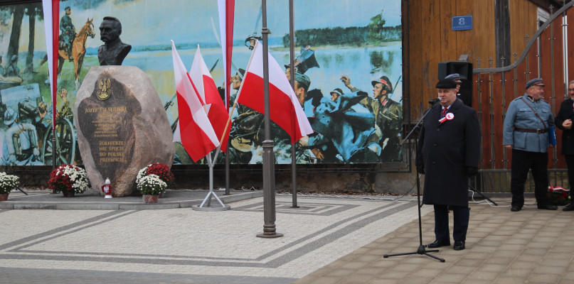 Na zdjęciu Wójt Gminy Mały Płock Józef Dymerski (fot. archiwum UG Mały Płock)