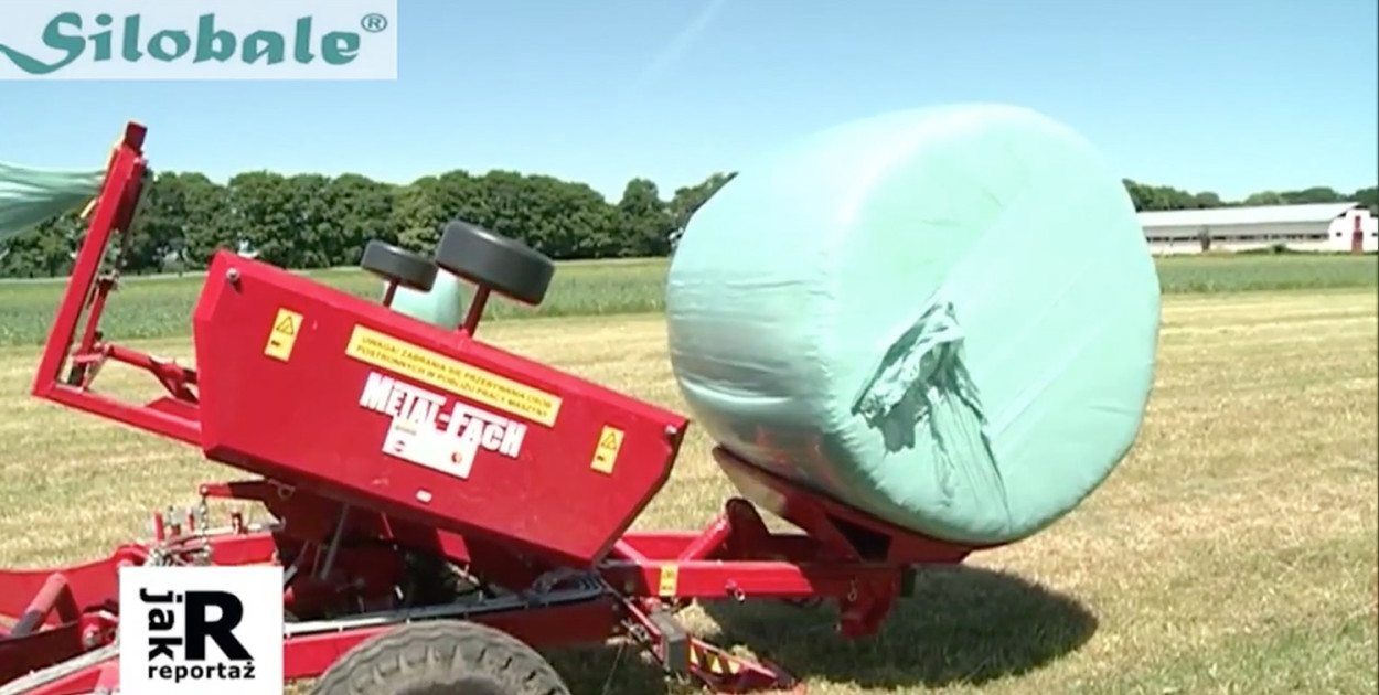Dobrze sporządzona sianokiszonka - jaką folię wybrać do bel 750?