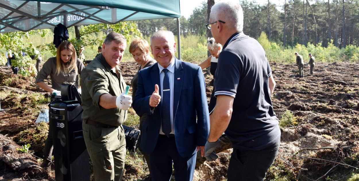Akcja "Łączą nas Drzewa" w Nadleśnictwie Nowogród / Maciej Gryguc