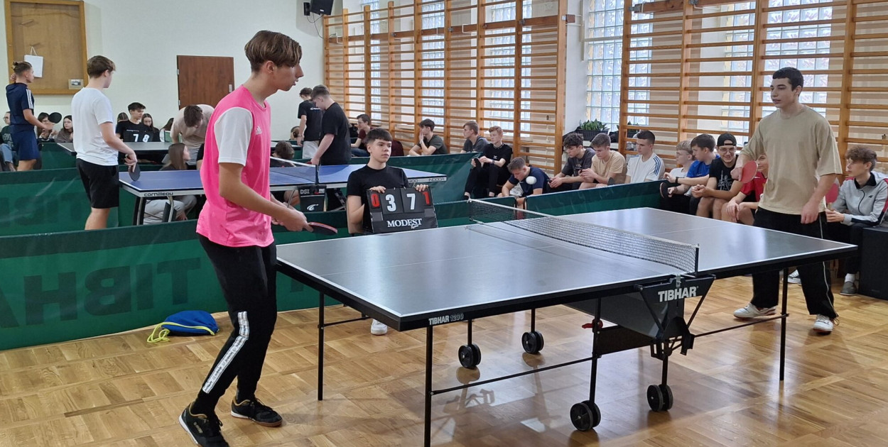 Sędzią głównym zawodów była Agnieszka Chutkowska (fot. archiwum Ogólniaka)