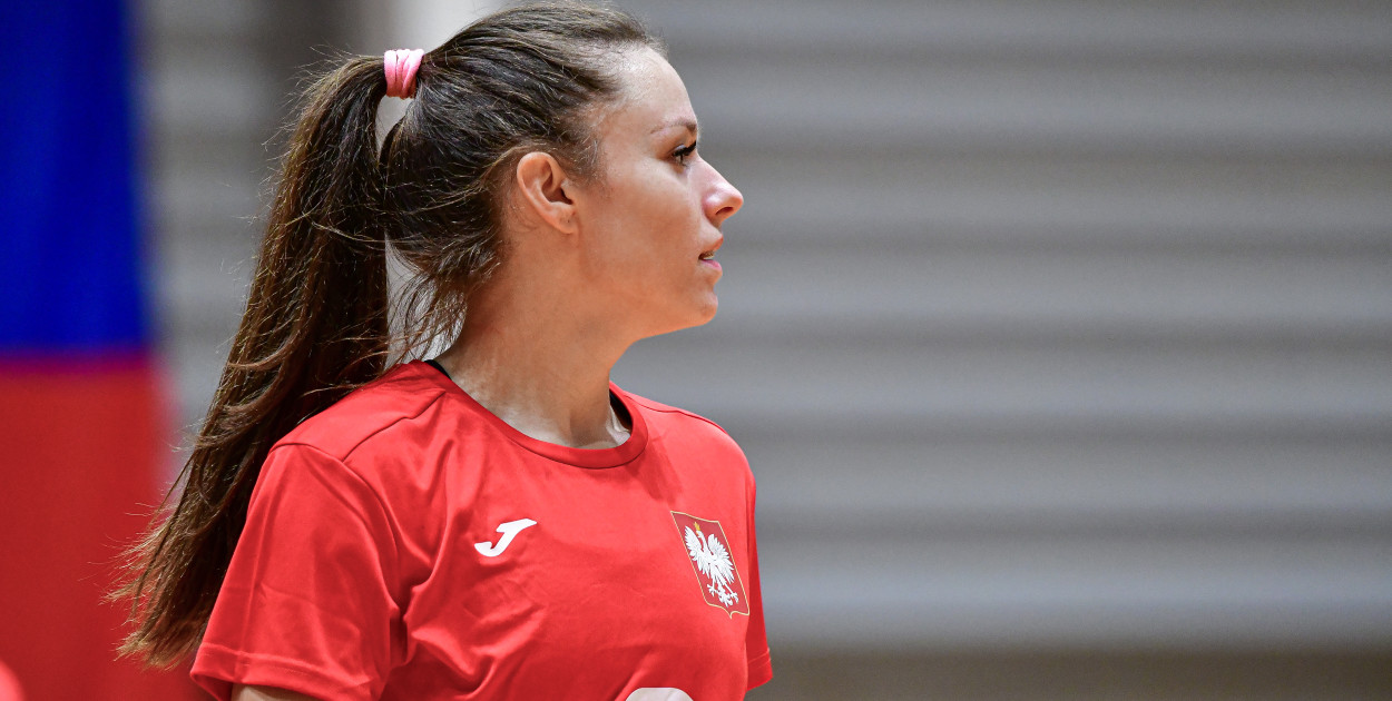 Pochodząca z Kolna Dagmara Nocuń to zawodniczka niemieckiego klubu TuS Metzingen (Fot. Paweł Bejnarowicz)