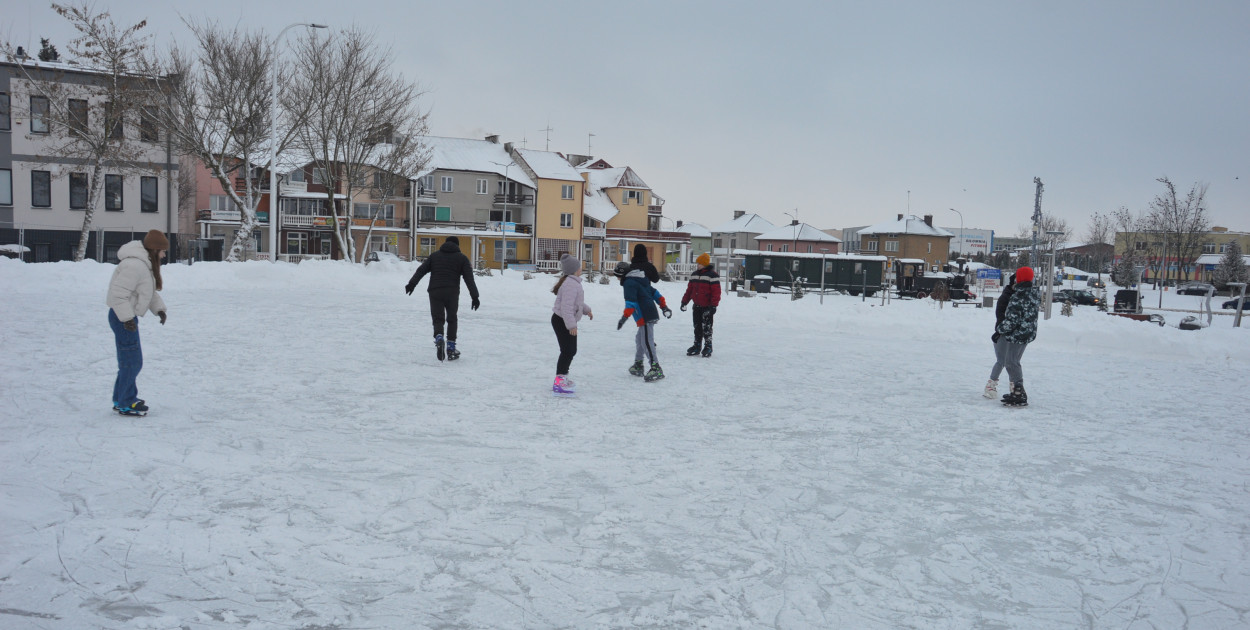 Z lodowiska można korzystać od minionego piątku
