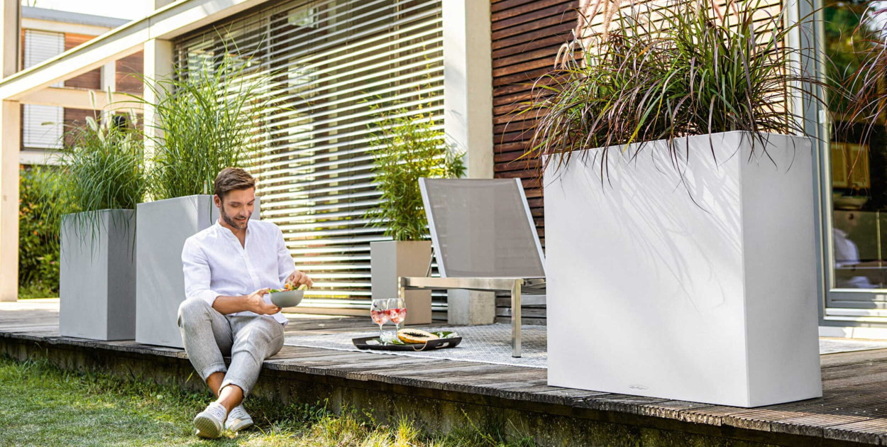 Rodzaje donic na taras, czy warto zdecydować się na donice betonowe?