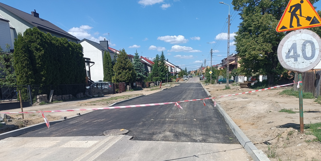 W wyniku prac remontowych odtworzona zostanie nawierzchnia asfaltowa o łącznej długości 395 mb