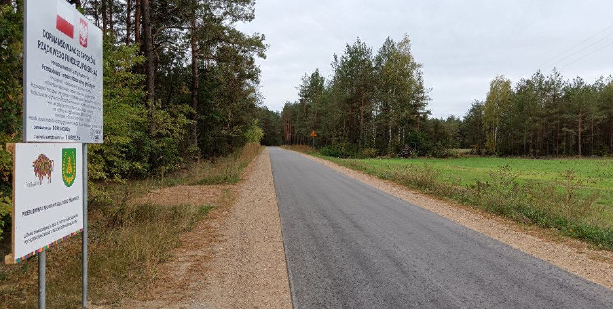 Całkowita wartość inwestycji wyniosła 11 452 536,76 zł w tym: Budżet państwa: 9 390 083,00 zł; Województwo podlaskie: 500 000,00 zł oraz środki własne: 1 562 453,76 zł (fot. UG Turośl)