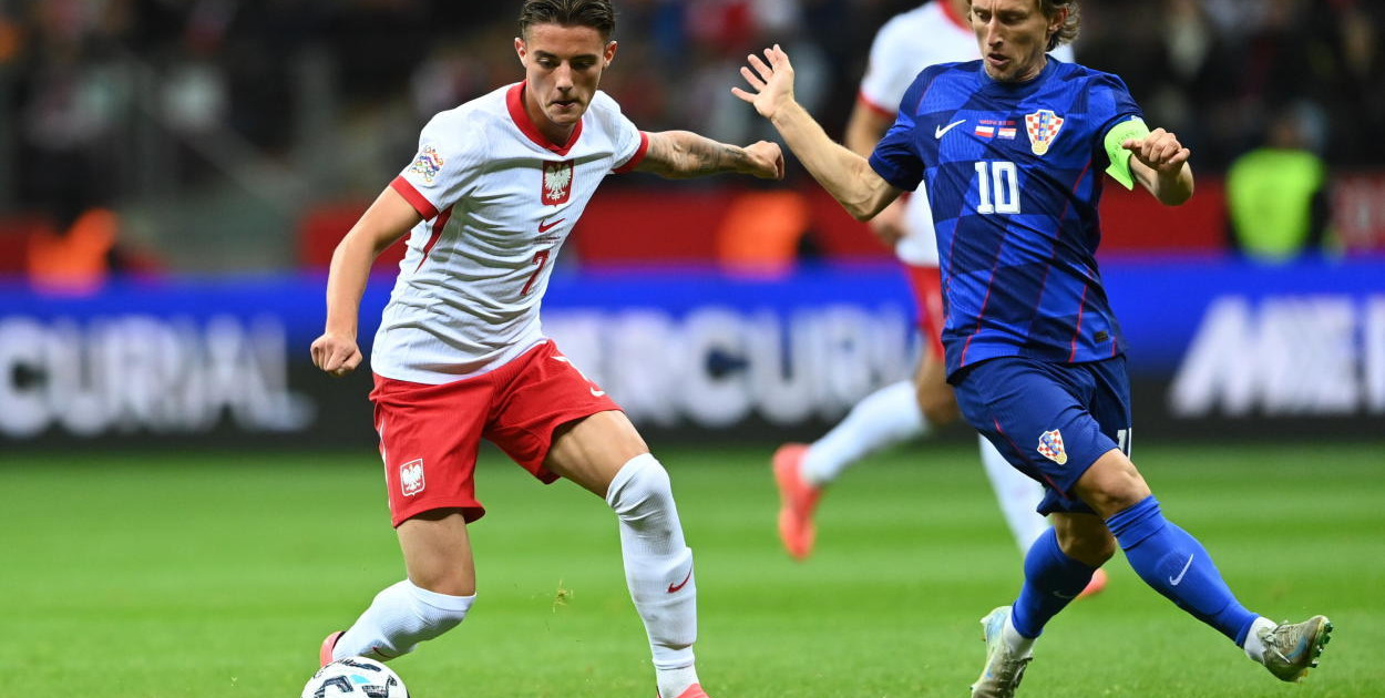 Piłkarska LN - Polska - Chorwacja 3:3