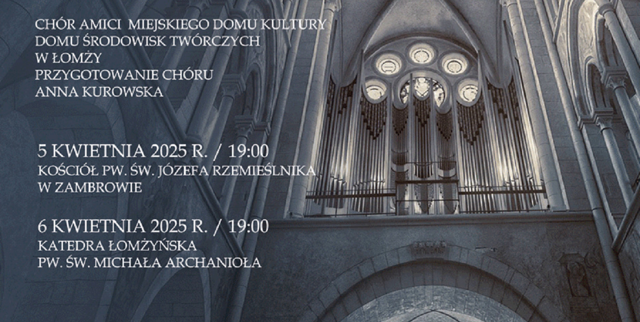 Koncerty oratoryjne „Otwórzcie Drzwi Chrystusowi”