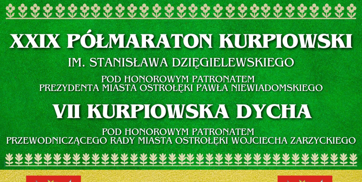Organizator zawodów Miejski Ośrodek Sportu i Rekreacji w Ostrołęce wprowadził limit 300 osób. Start biegu w niedzielę, 14 września o godz. 10.00 ze stadionu miejskiego przy ulicy Witosa 1 w Ostrołęce