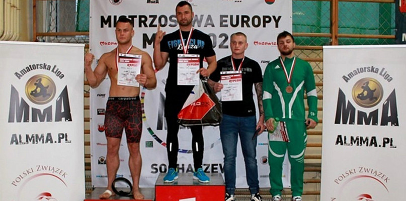  Mistrzostwa Europy Amatorskiego MMA odbyły sie w listopadzie  Fot. Archiwum Kamila Malinowskiego