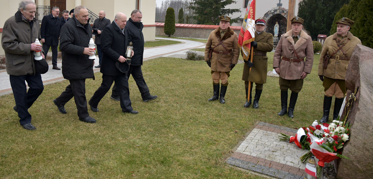 Na zdjęciu delegacja Solidarności (fot. powiat kolno)