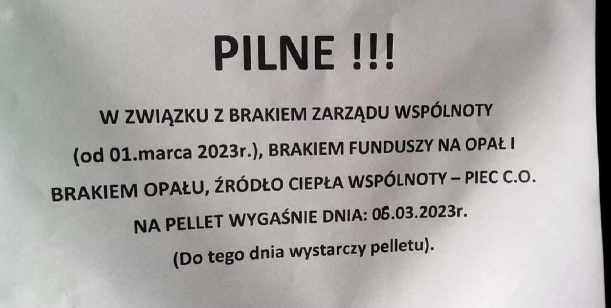 O problemach z ogrzewaniem w blokach w Grabowie napisał Paweł Wądołowski z Radia Białystok