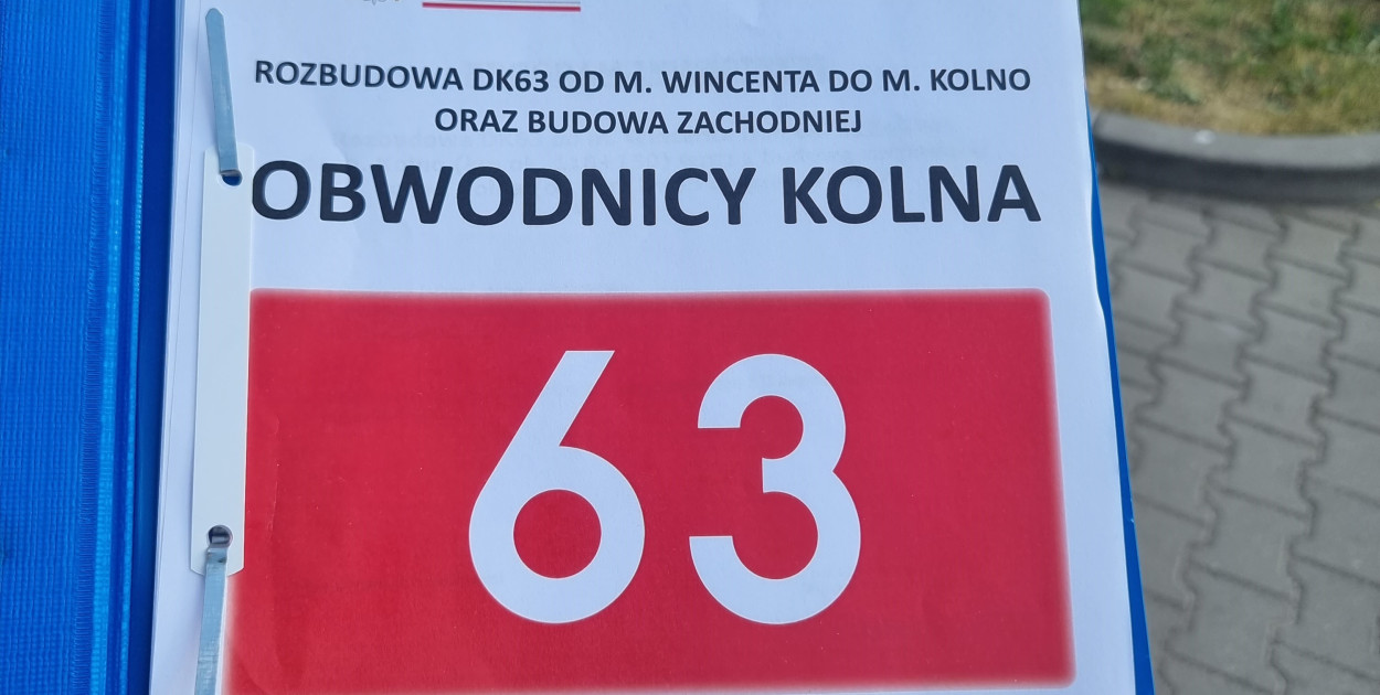 Planowany nowy odcinek drogi krajowej nr 63 zostanie połączony z realizowanym nowym przebiegiem drogi wojewódzkiej nr 647, która także stanowić będzie część obwodnicy Kolna (fot. GDDKiA)