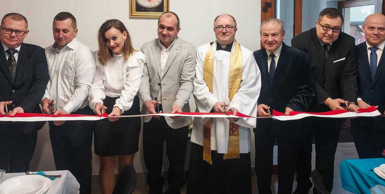 Otwarcie nowej świetlicy wiejskiej w Ptakach / fot. UMWP