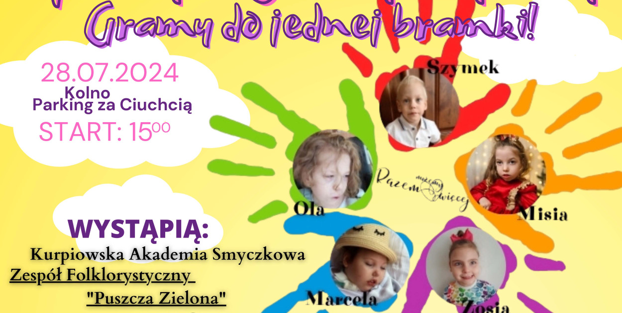 Ze względu na pogodę koncert został przeniesiony do kolneńskiego domu kultury