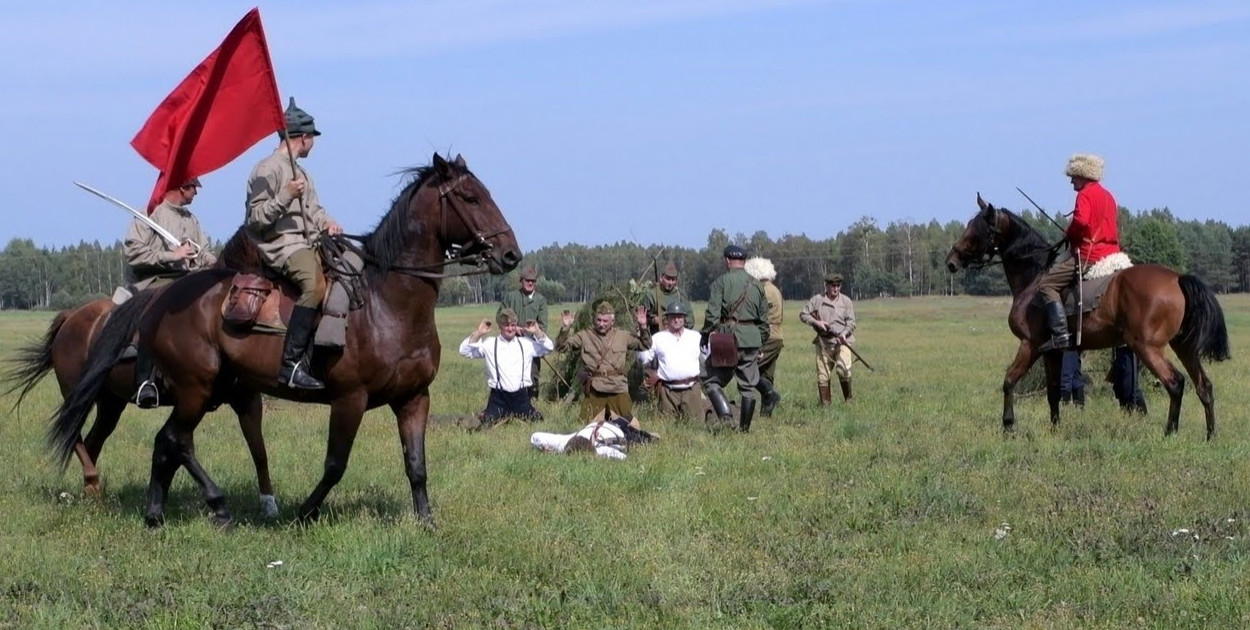 Bitwa pod Lemanem to jeden z ostatnich epizodów wojny polsko-bolszewickiej w 1920 roku. Pod wsią Leman nad granicą z Prusami Wschodnimi oddział 55 polskich żołnierzy osłaniał odwrót batalionu kowieńskiego pułku strzelców (fot. S. Nicewicz)