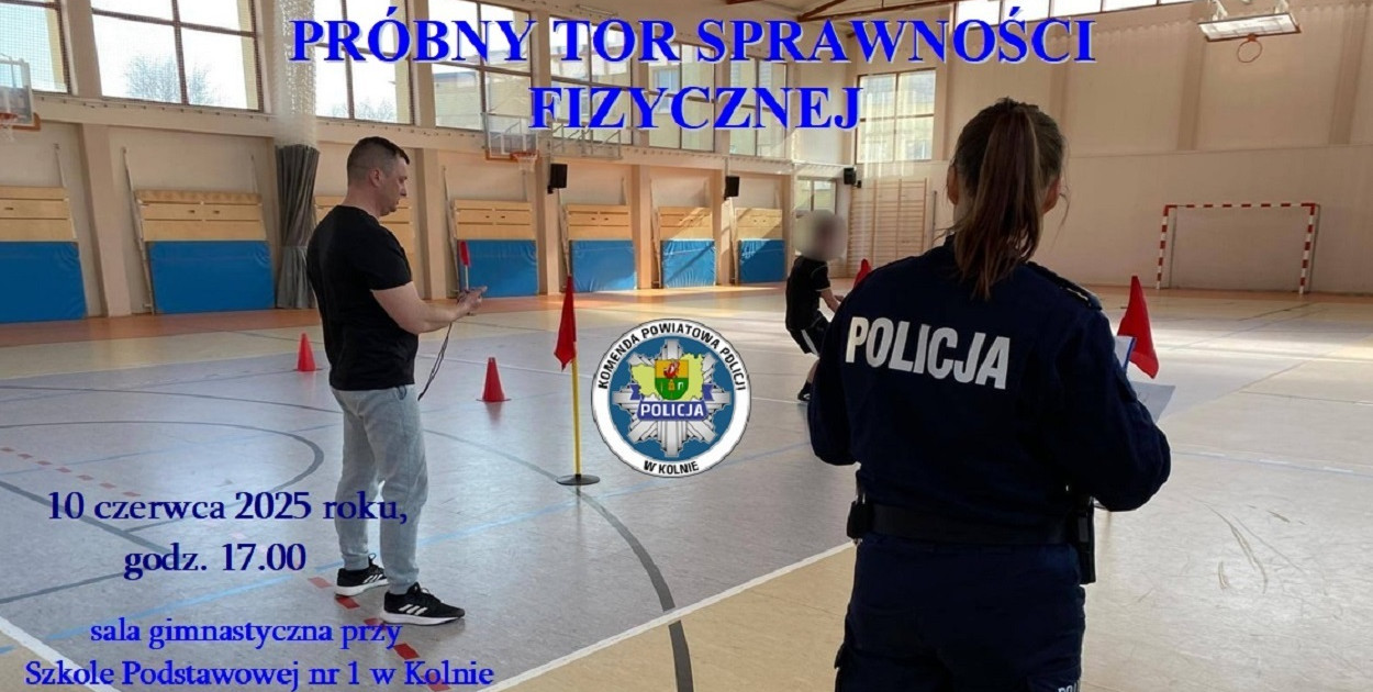 Zapraszamy 10 czerwca na próbny tor sprawności fizycznej w Kolnie