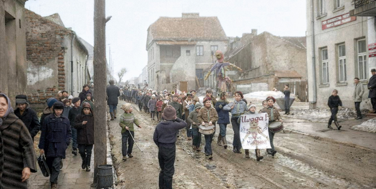 Zdjęcie wykonane przez mieszkańca Kolna (fot. archiwum prywatne)