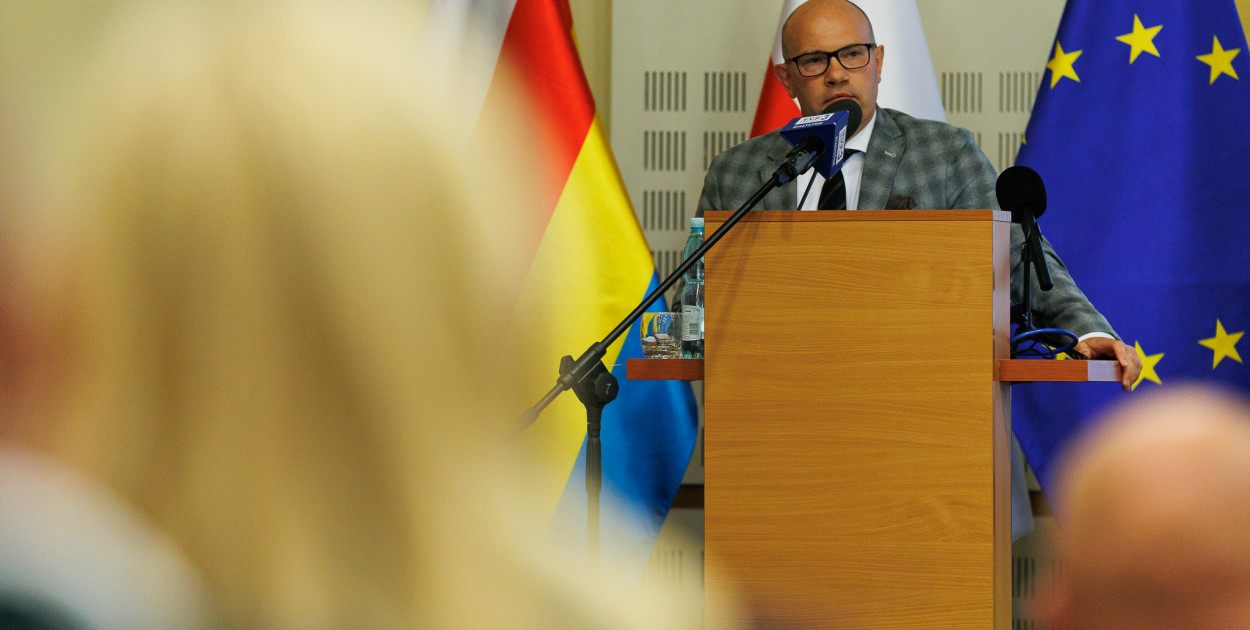 Na zdjęciu Artur Kosicki (Fot. K. Timoszuk/archiwum UMWP)