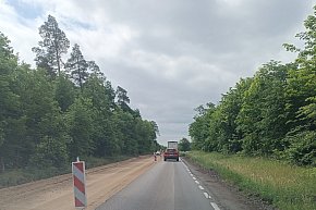 Remont drogi krajowej Kolno - Pisz-4212