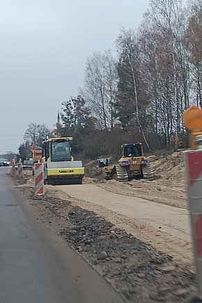 Prace na DK63 Borki – Jeże-4600