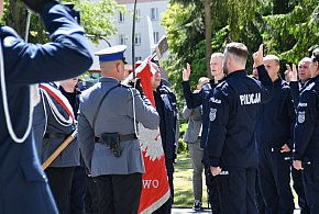 Nowi funkcjonariusze w kolneńskiej Policji-34431