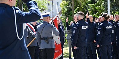 Nowi funkcjonariusze w kolneńskiej Policji-34431