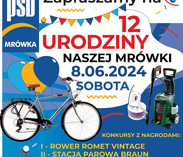 12 urodziny marketu Mrówka w Kolnie i cenne nagrody do wygrania-35221